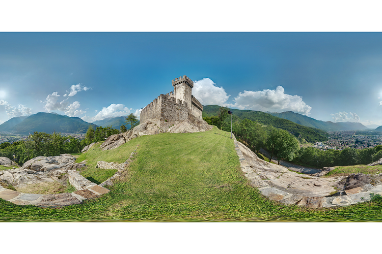  Kota Bellinzona yang menyimpan jejak-jejak peradaban abad pertengahan 