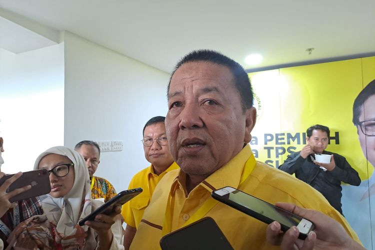 Gubernur Lampung Arinal Djunaidi saat ditemui di Kantor DPP Partai Golkar, Jakarta Barat, Minggu (4/6/2023). 