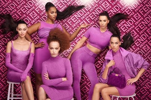 Brand Fesyen Milik Kim Kardashian Umumkan Kolaborasi dengan Fendi