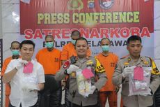 5 Pengedar Ditangkap, 5 Kg Sabu dan 3.250 Pil Happy Five Disita