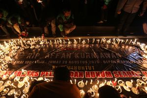 Setahun Kematian Affan Kurniawan yang Dilindas Rantis Brimob...