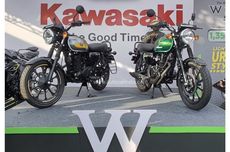 Kawasaki W175 Street Pakai Pelek Alloy Meluncur, Harganya Rp 25,2 Juta