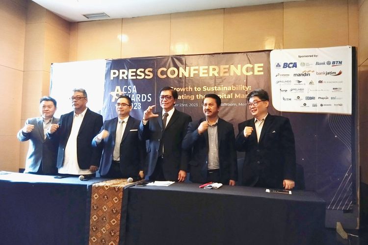 Konferensi Pers CSA Award, di Jakarta, Kamis (23/11/2023)