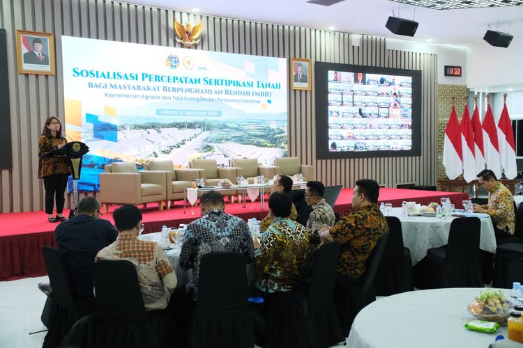 Pemerintah Kejar 3 Juta Sertifikat Tanah MBR, Targetnya Maju Setahun