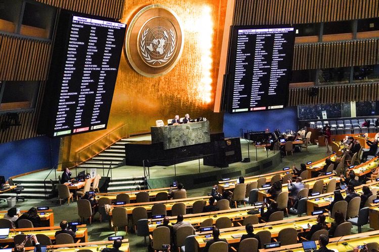 Rangkuman Hari Ke-232 Serangan Rusia ke Ukraina: Mayoritas Anggota PBB Mengutuk Aneksasi Rusia, Rudal Rusia Hantam Mykolaiv