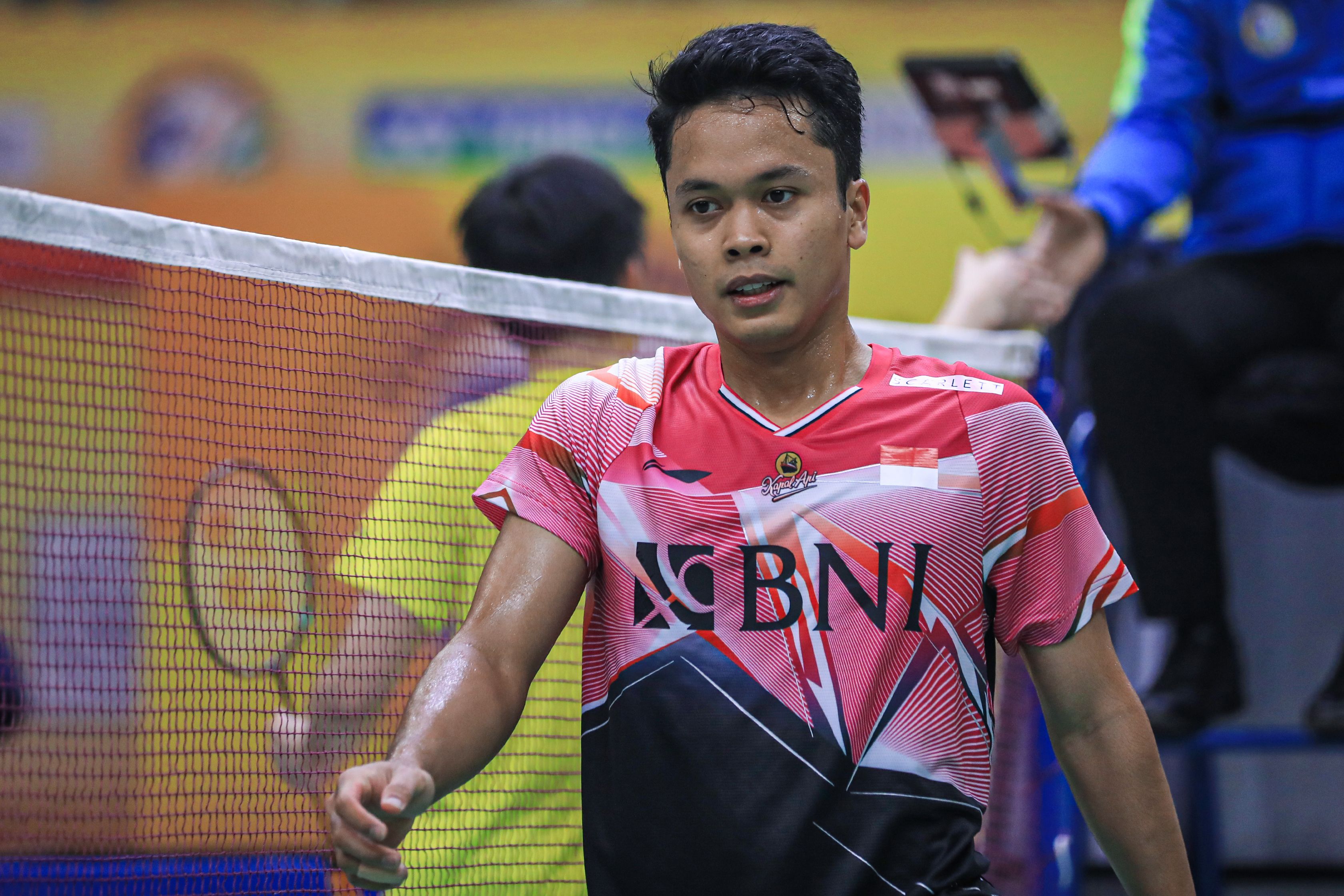 Hasil Piala Sudirman 2023 Indonesia Vs China 0-2: Ginting Tumbang, Merah-Putih Tertekan