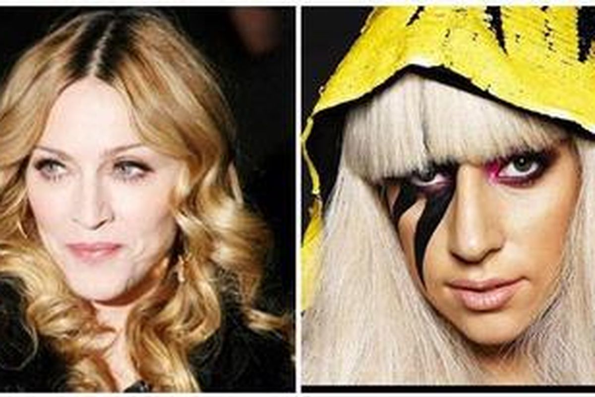 Madonna dan Lady Gaga