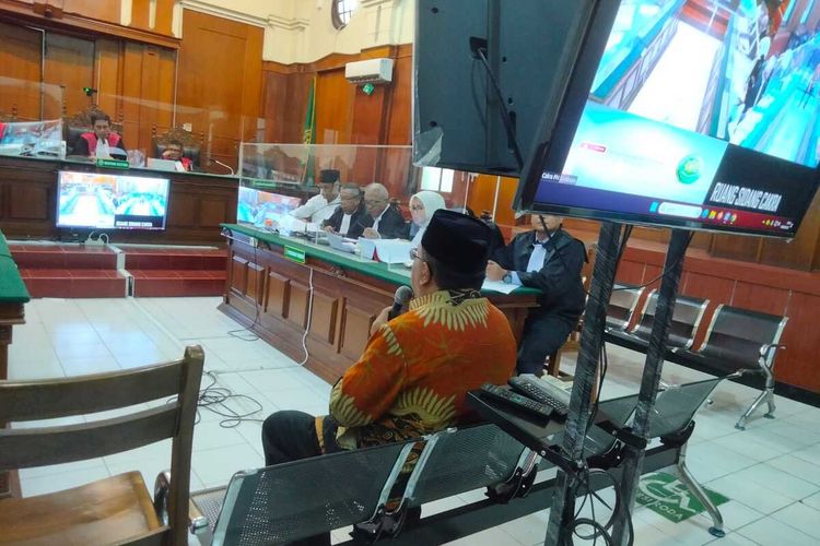 Wali Kota Blitar jadi saksi dalam sidang kasus perampokan rumah dinas di PN Surabaya, Selasa (9/8/2023).