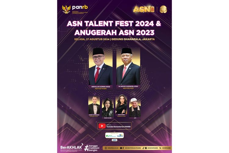 ASN Talent Fest 2024 & Anugerah ASN 2023.