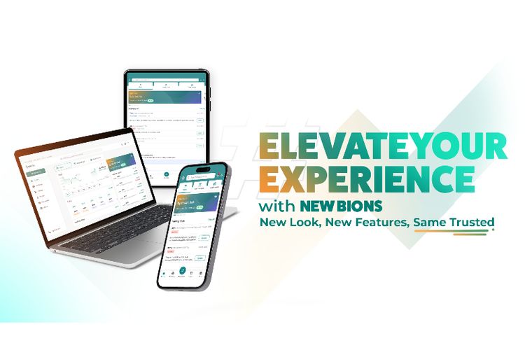 New BIONS praktis dan digital penuh, cocok untuk pemula, serta terintegrasi dengan instrumen investasi lain 