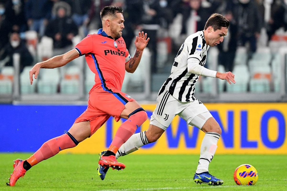 Pertandingan pekan ke-14 Liga Italia 2021-2022 antara Juventus dan Atalanta di Stadion Allianz, Turin, Minggu (28/11/2021) dini hari WIB.