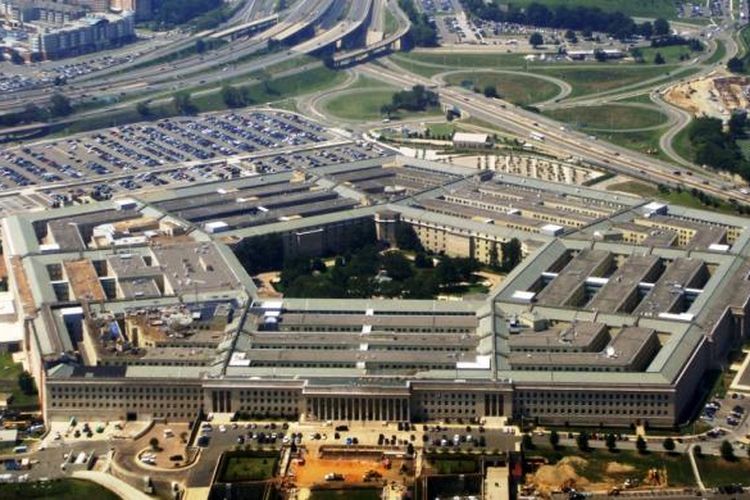 Kantor Kementerian Pertahanan AS yang lebih dikenal dengan nama Pentagon.