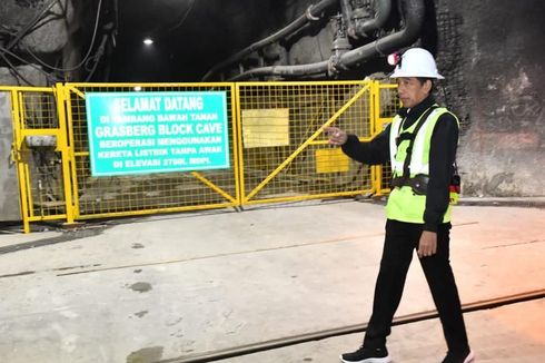 Presiden Jokowi Resmikan Teknologi 5G Smart Mining PT. Freeport Indonesia, Diklaim Pertama di Asia Tenggara