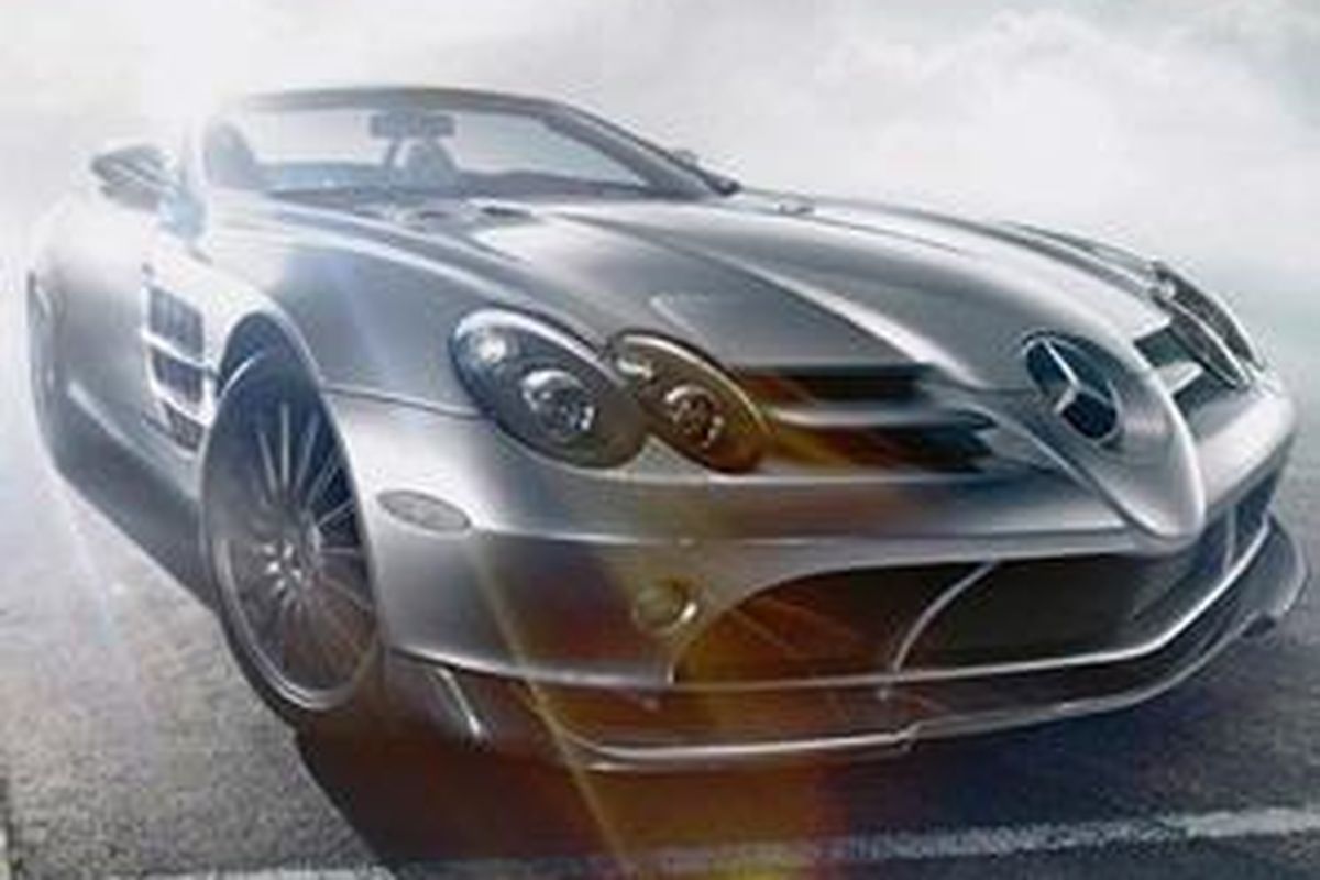 Mercede-benz SLR McLaren 722 S Roadster, dibuat secaa terbatas, hanya 150 unit