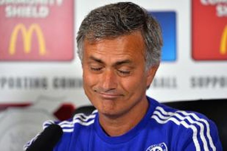 Manajer Chelsea, Jose Mourinho.