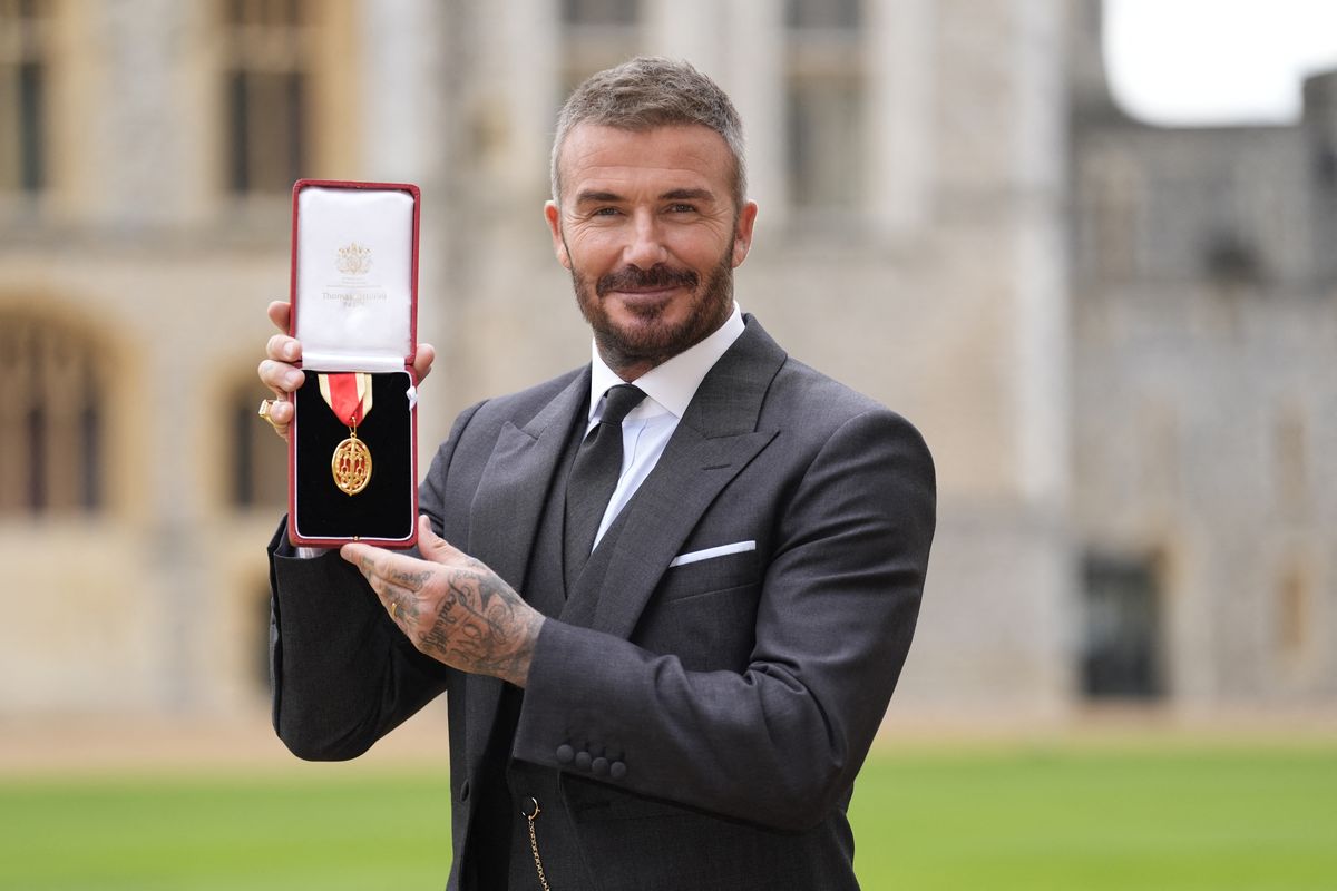 David Beckham Resmi Dapat Gelar Sir dari Raja Charles, Victoria: Aku Sangat Bangga Padamu
