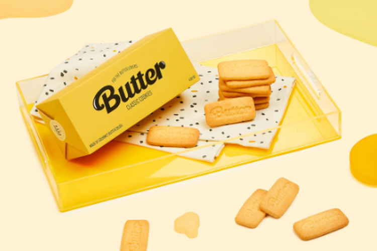 Butter cookies BTS ludes terjual