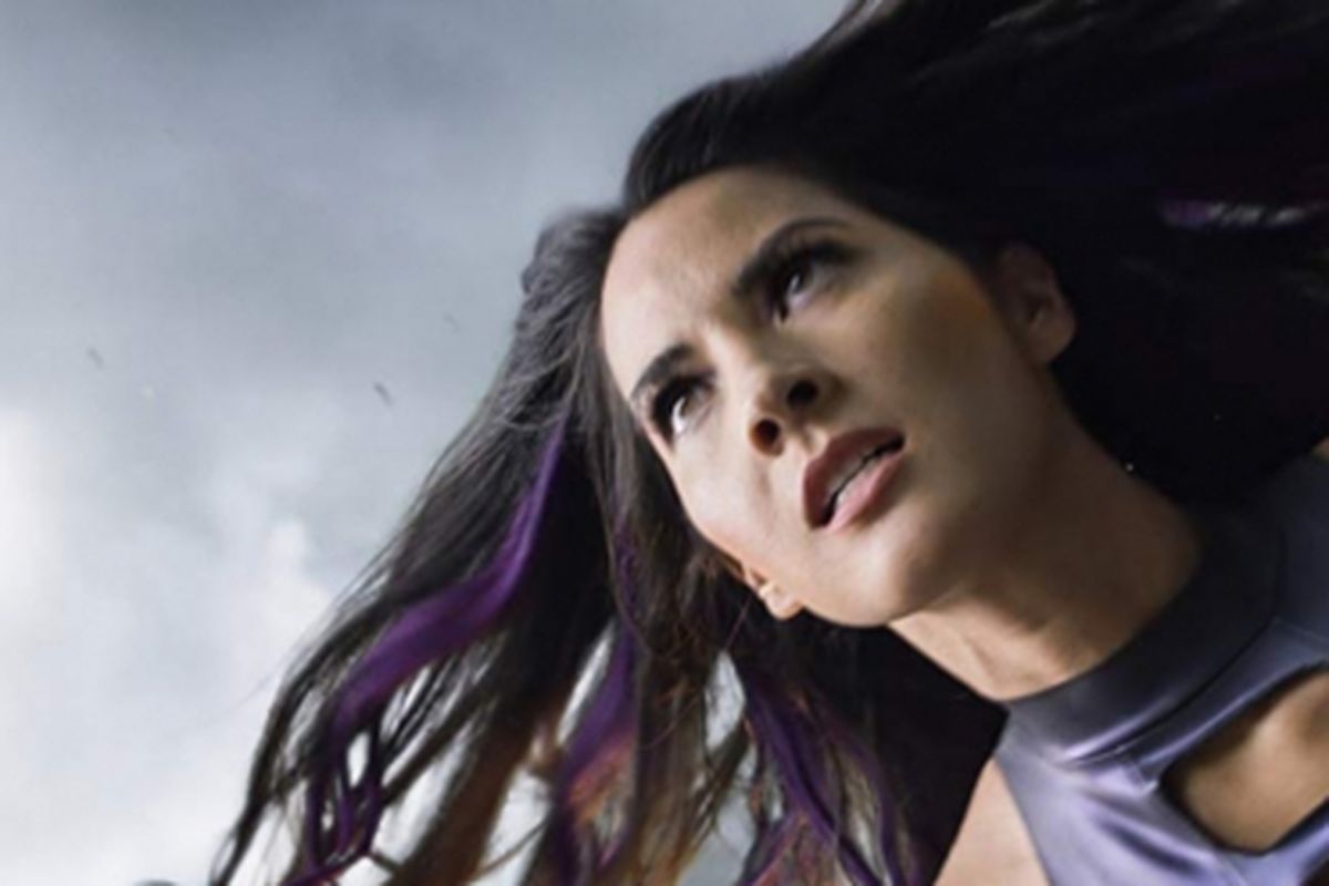 Pemeran Psylocke dalam film X-Men Apocalypse, Olivia Munn.