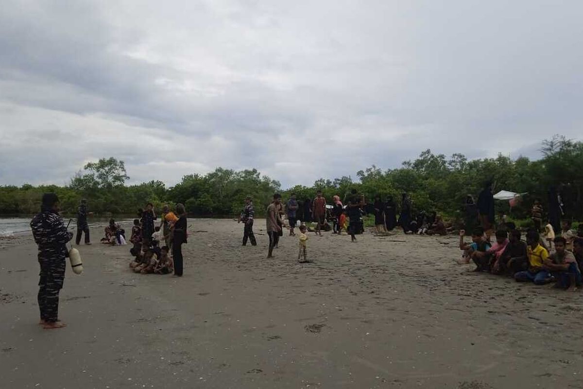 Imigrasi Aceh Usul Cari Pulau Khusus Menampung Pengungsi Rohingya
