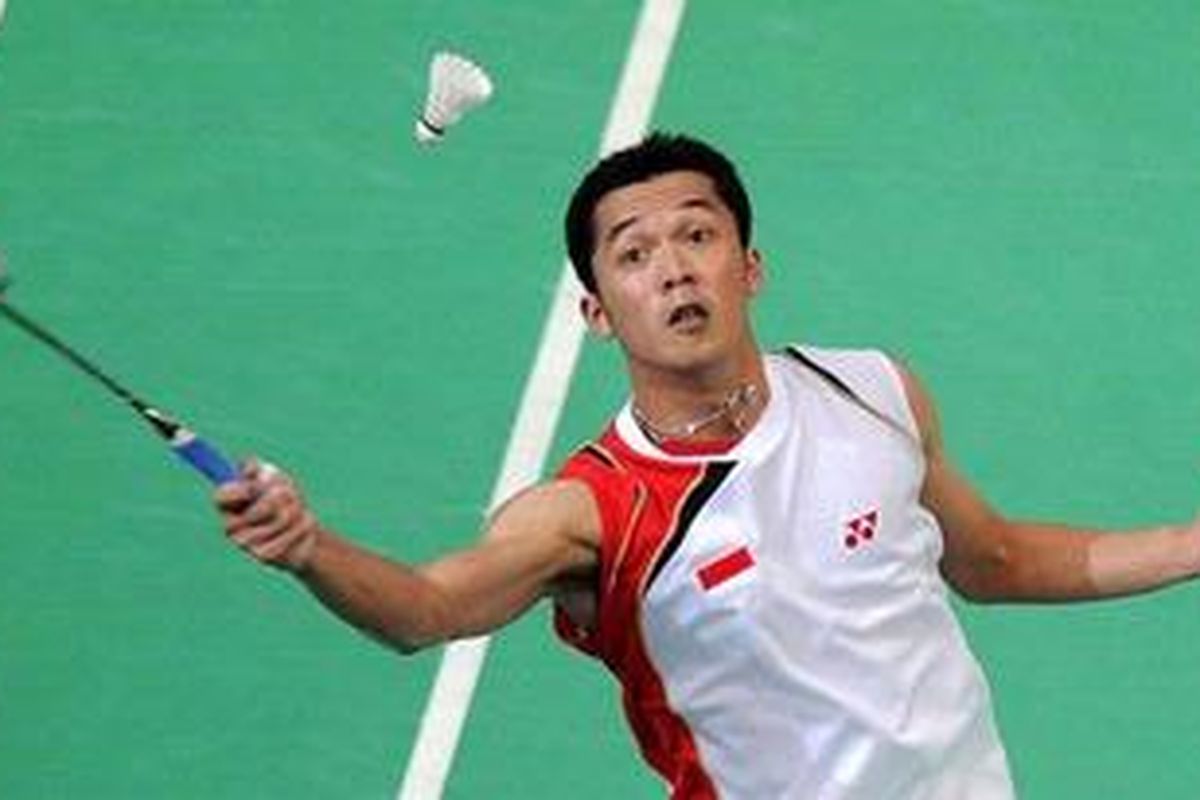 Taufik Hidayat dan Sony Dwi Kuncoro lolos ke semifinal Djarum Indonesia Open Super Series