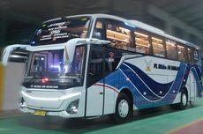 Bus Baru PO Delima Sri Gemilang Pakai Jetbus 5 Dek Tunggal