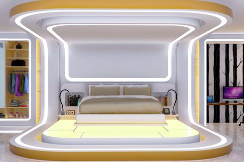6 Ide Interior Kamar Futuristik yang Unik dan Menarik