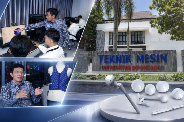 Dari Ilmu Gesekan Jadi Implan Panggul, Ini Kisah Jamari Guru Besar Teknik Mesin Undip