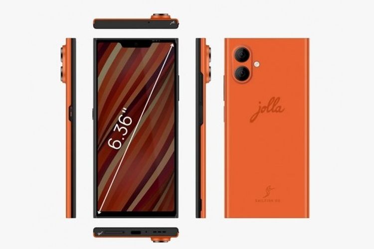 Jolla Phone, HP dari perusahaan teknologi Jolla yang berjalan dengan OS Linux