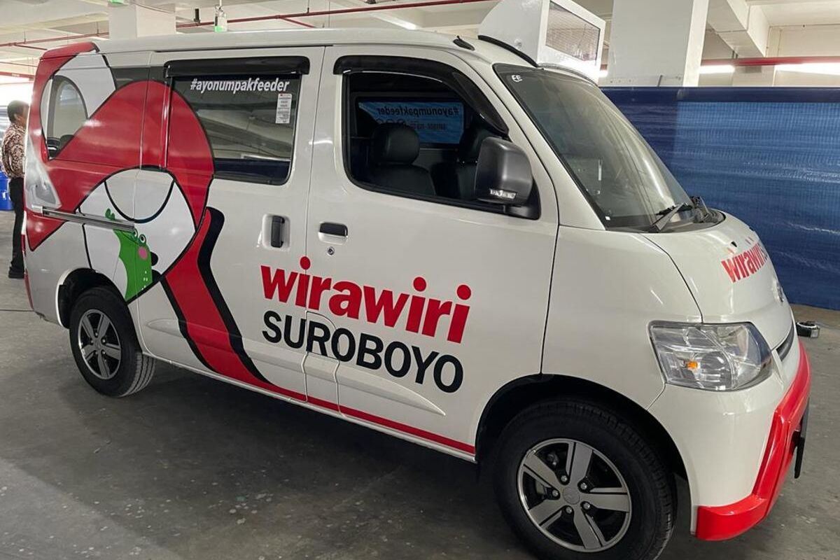 Angkutan Feeder Surabaya bernama Wira Wiri Suroboyo telah beroperasi pada Kamis (2/3/2023).