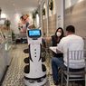 Minimalisir Kontak, Kafe di Pasar Baru Gunakan Robot Pramusaji