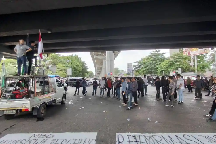 Demo Mahasiswa Sulsel di Makassar Hari Ini Lewati 4 Titik, Berikut Lokasi dan Tuntutannya
