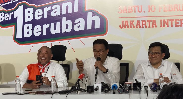 Ketika Anies Minta Maaf karena Awak Media Sempat Alami Kendala Lakukan Peliputan di JIS...