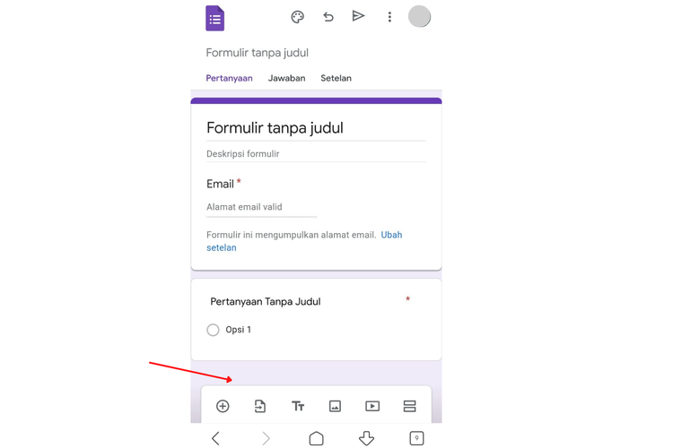 Cara Buat Google Form Lewat HP