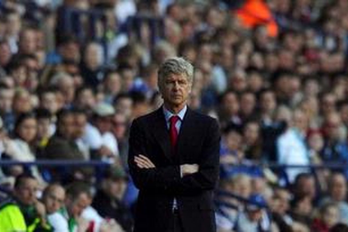 Manajer Arsenal Arsene Wenger.