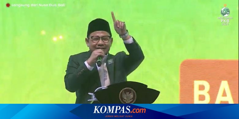 Prabowo Tak Hadiri Penutupan Muktamar PKB, Cak Imin: Masuk Angin