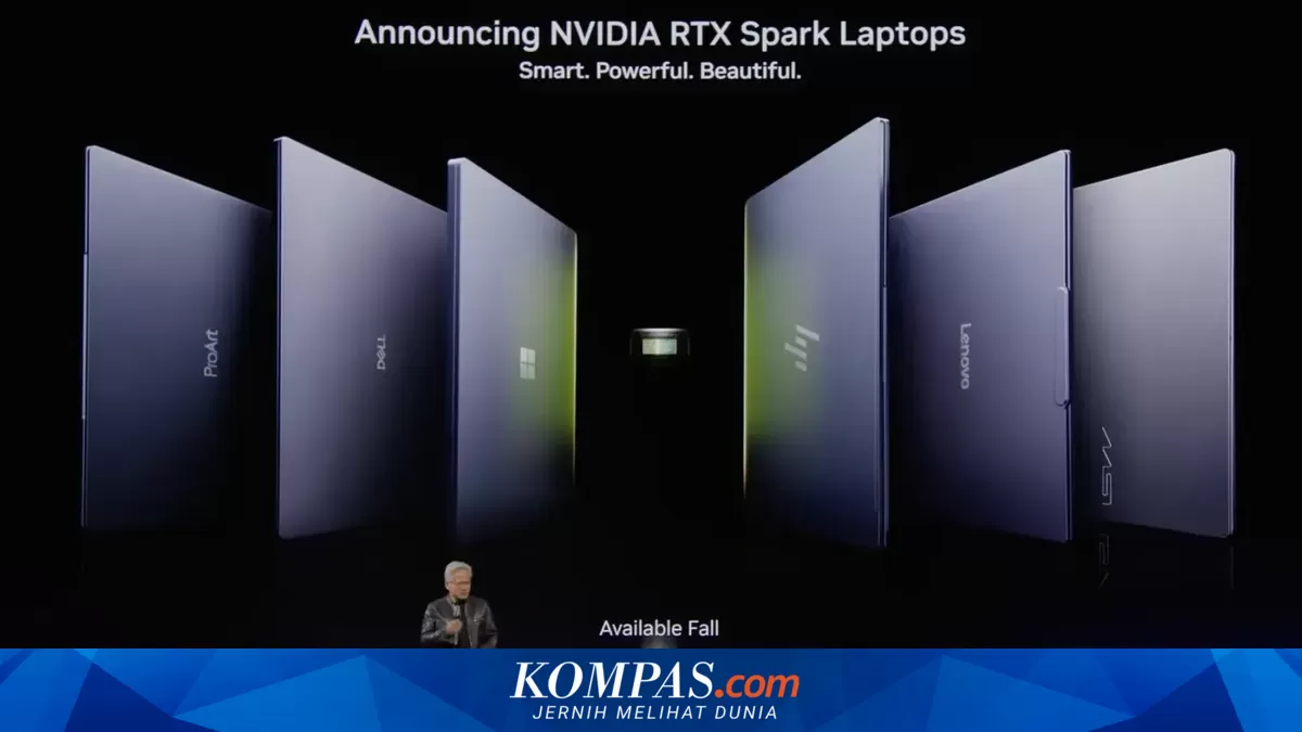 Mengenal Nvidia RTX Spark, Superchip Laptop yang Ancam Intel dan AMD