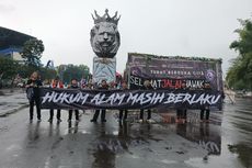Aksi Jalan Kaki 51 Km untuk Peringati 40 Hari Tragedi Kanjuruhan
