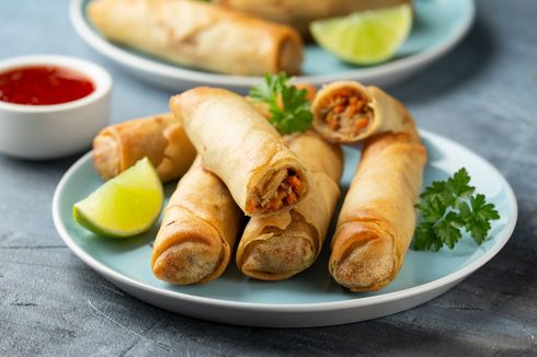 Resep Lumpia Sayur untuk Imlek, Cocol Pakai Saus Asam Manis