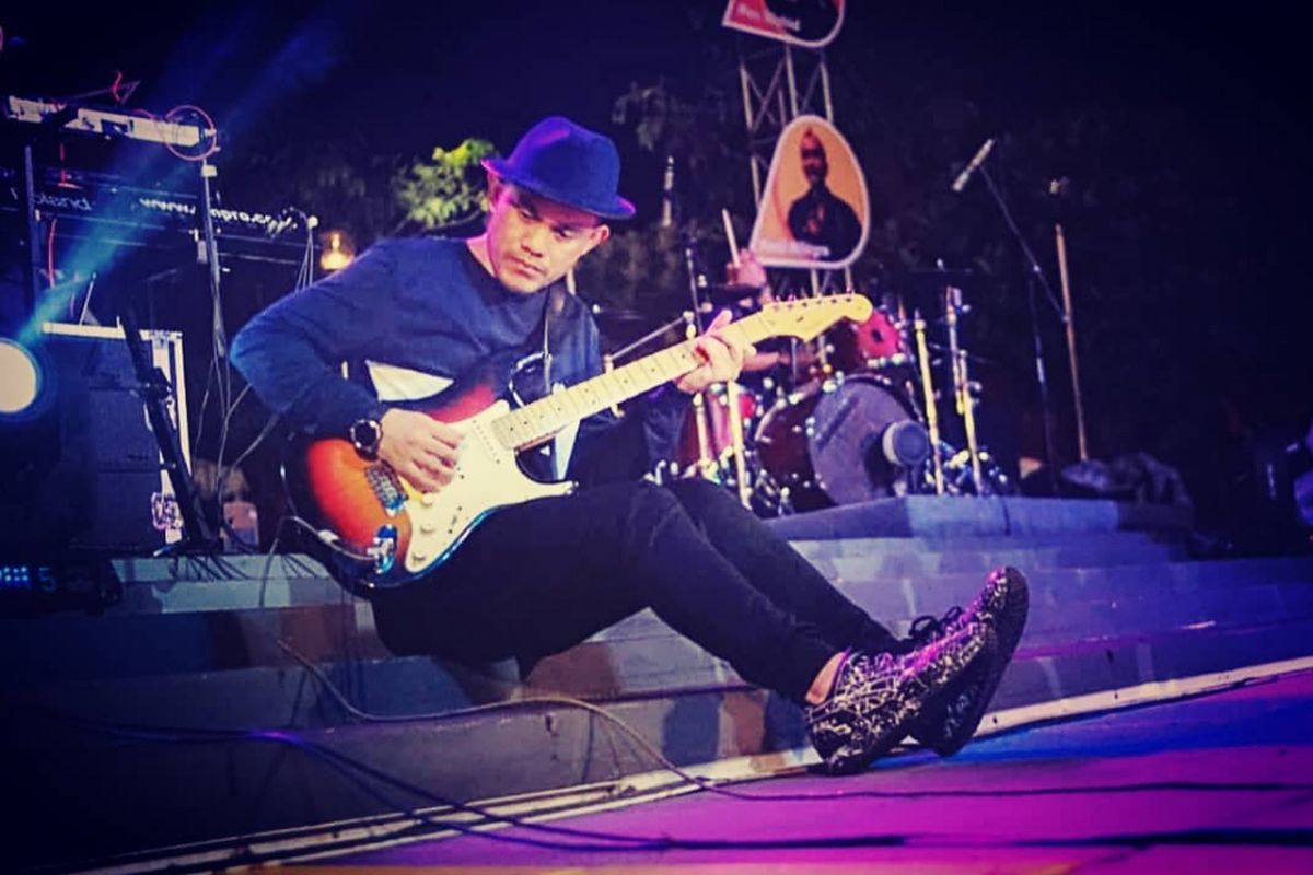 Gitaris band Seventeen Herman Sikumbang