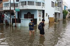 Saat Kebanjiran Jadi Tradisi, Warga di Kompleks Dosen IKIP Bekasi Menolak Mengungsi...