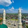 Indahnya Panorama 360 Derajat di Menara Pandang Masjid Agung Madaniyah Karanganyar