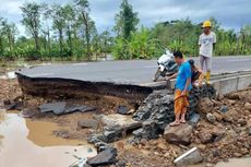 Ini Penjelasan Balai Jalan NTB soal Perusakan Jalan ByPass Mandalika karena Banjir