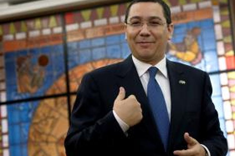 Perdana Menteri Romania, Victor Ponta.