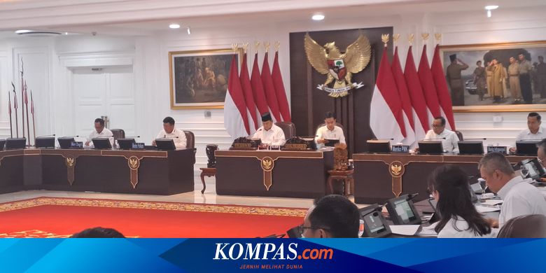 Usai Dipecat PDI-P, Gibran Ikut Prabowo Ratas Persiapan Natal dan Tahun Baru di Istana