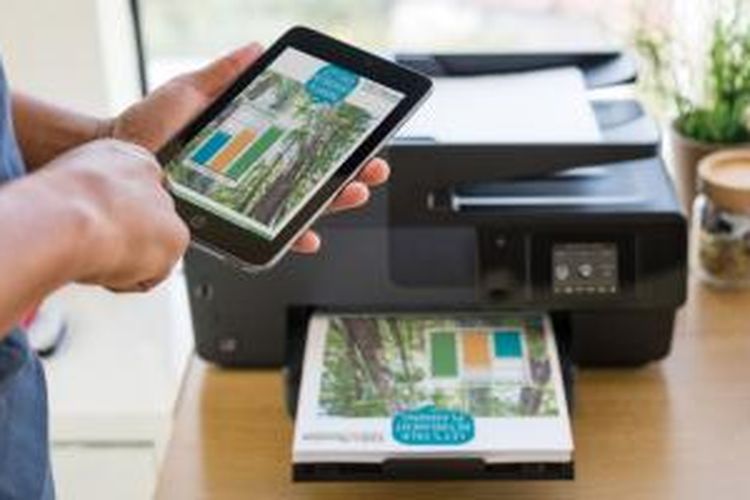 Mesin cetak Hewlett-Packard Officejet Pro 6830