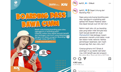 KAI Gelar Program Boarding Pass Bawa Cuan, Tersedia Diskon hingga 50 Persen