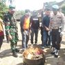 Pj Wali Kota Bima Bakar 2,8 Kilogram Ganja di Tong Sampah