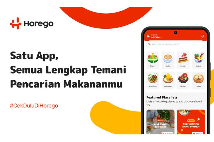 Aplikasi Horego cocok jadi panduan para pencinta kuliner.