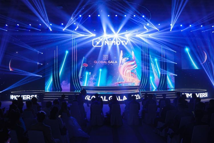 Nimo TV Global Gala 2023 digelar di White Palace, Ho Chi Minh, Vietnam, Minggu (9/4/2023). 