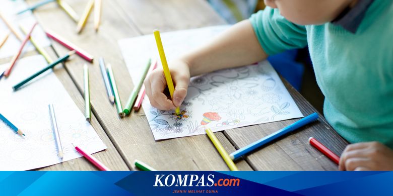 Ini Tahapan Kemampuan Anak Usia Dini Menggambar dan Mewarnai